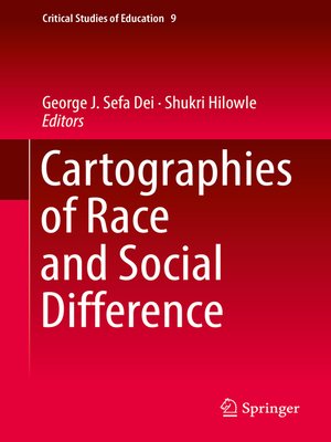 cover image of Cartographies of Race and Social Difference